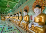 Visit Umin Thonse Pagoda, Mandalay, Myanmar