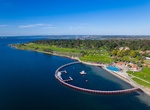 Swim at Eastern Beach Swimming Enclosure, Geelong, Victoria, Australia