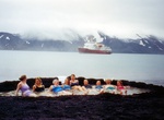 Relax in an Antarctica Hot Spring, Deception Island, South Shetland Islands, Antarctica
