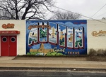 Snap Photo at Greetings From Austin Postcard Mural, Austin, Texas