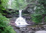Hike to Sheldon Reynolds Falls, Ricketts Glen State Park, Pennsylvania