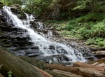 Hike to F.L. Ricketts Falls, Ricketts Glen State Park, Pennsylvania