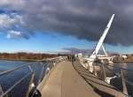Cross Peace Bridge (River Foyle), Derry, Northern Ireland