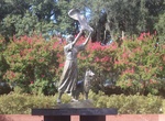See Waving Girl Statue, Savannah, Georgia