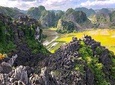 Ninh Binh Daily Tour: Hoa Lu -Mua Cave -Tam Coc- Bike-Swimming with Sunset Party