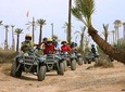ATV Quad biking in Marrakech desert palmgrove