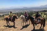3 hour Horse ride in the Andes! Half day private tour from Santiago!