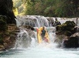 Kayaking on upper river Mreznica - Slunj, Croatia