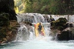 Kayaking on upper river Mreznica - Slunj, Croatia