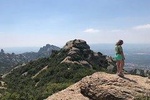 Hike to Top of Montserrat Mountain, Sant Jeroni. Small Group, Family Friendly. 