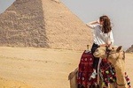 Private Full Day Tour To Giza Pyramids, Sakkara and Memphis included Camel Rid