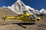 Everest private helicopter tour for 2 pax with landing at base camp & breakfast