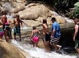 Private Double Waterfalls Tour Montego Bay: Dunn's River Plus Blue Hole Falls