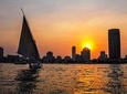 Private Guided Night Tour of Cairo including Felucca ride and dinner