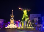 See Clock Tower Light Show, Chiang Rai, Thailand