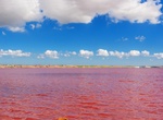 See Masazirgol Lake (Pink Lake), Azerbaijan