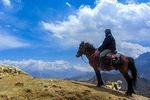 Horseback Riding in Cala Mitjana, Menorca, Spain
