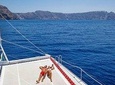 Santorini Red Cruise with Catamaran