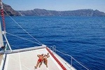Santorini Red Cruise with Catamaran