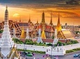 Fullday Join Tour Bangkok temple & city tour + Lunch + Royal Grand Palace