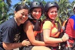 Pescador Island hopping, turtles, sardines and Kawasan Falls