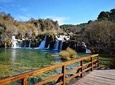 Private trip to NP Krka & Wine testing & Primosten from Split