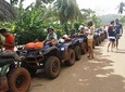 Adventures pure, in ATV come and enjoy with us the beaty of samana Dom Rep