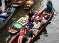 Floating and Railway Market, Coconut Farm and Salt Field Tour in Thailand