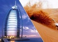 Dubai Red Dunes Desert Safari & Half Day City Tour