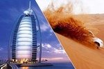 Dubai Red Dunes Desert Safari & Half Day City Tour