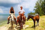 Horseback Riding, Beach with Palapa and Transfer