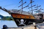 Combo Barco Pirata, Praia e Parque Unipraias com traslados