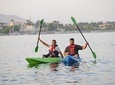 Luxor Kayak riding on the Nile