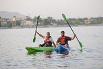 Luxor Kayak riding on the Nile
