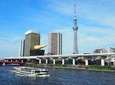 Private Walking Tour of Tokyo with a water bus ride. Rate for groups