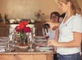 Wine and food experience on organic winery IL PALAGIO di Panzano