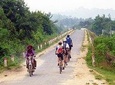 Cycling To Cu Chi Tunnel