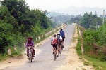 Cycling To Cu Chi Tunnel