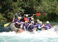 rafting on sava river in bled slovenia, the best rafting trip in the area