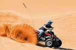 30-Mins Quad Bike Red Dunes Desert Safari & BBQ Dinner
