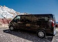 Private Transfer via Lux 8seats Minivan - Santorini Port to Santorini Anywhere