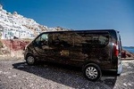 Private Transfer via Lux 8seats Minivan - Santorini Port to Santorini Anywhere