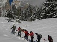 Snowshoeing in Cortina d'Ampezzo