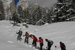Snowshoeing in Cortina d'Ampezzo