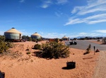 Camp at Wingate Yurts, Dead Horse Point State Park, Utah