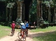 Angkor Wat Sunrise, and Small Circuit Cycling Tour