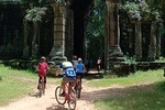 Angkor Wat Sunrise, and Small Circuit Cycling Tour