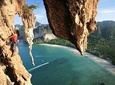 Rock Climbing at Railay Beach Krabi