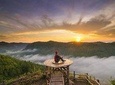 Panguk Sunrise & Jomblang Cave Tour from Yogyakarta