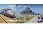 The legendary Mont-St-Michel including Cancale & St-Malo (TGV Train from Paris)